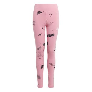 Leggins Brand Love Allover Print (Adolescentes)  (Niño)