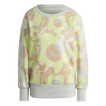 Sudadera Floral Graphic Fleece 3 bandas