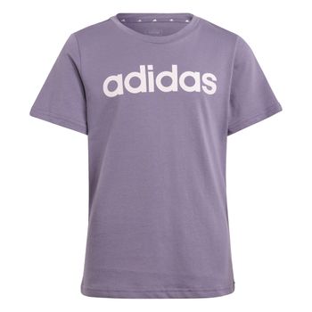 Camiseta Essentials Linear Logo Cotton Slim Fit (Niño)