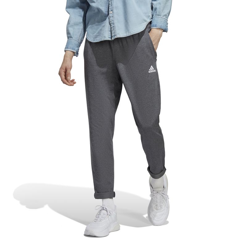 Pantalon-Essentials-Single-Jersey-Tapered-Open-Hem