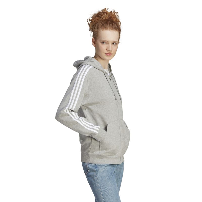 Chaqueta-con-capucha-Essentials-French-Terry-Regular-3-bandas