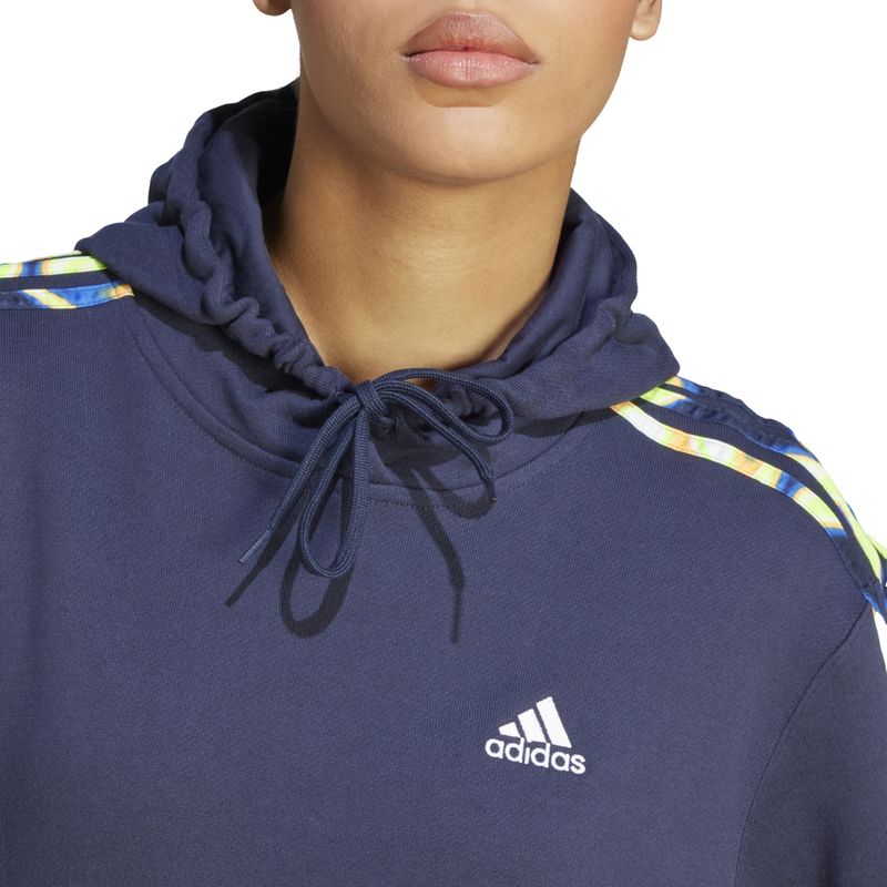 Sudadera-con-capucha-Vibrant-Print-3-bandas