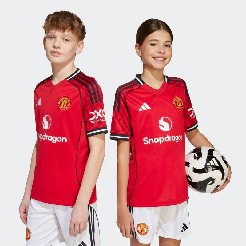ウェア MANCHESTERUNITED soccer uniform1995 XL Jersey Local Manchester United 25/26 Niños JP3013 | Adidas