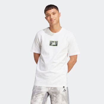 Camiseta Camo Script Graphic