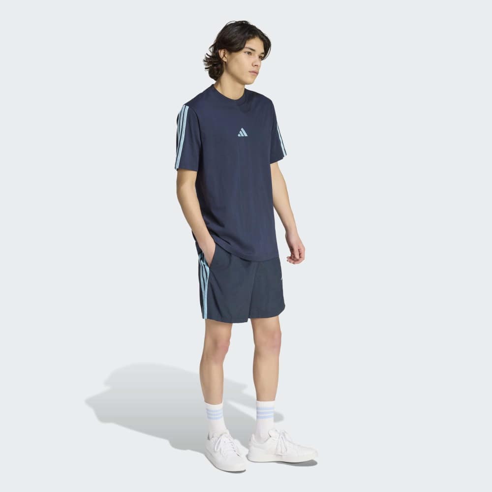 Suéter Essentials 3 Rayas Tejido De Punto Jersey KE5605 - Not Sports ...