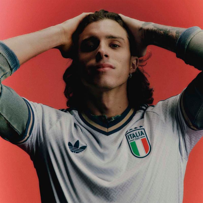 Camiseta Visitante Autentica Italia WC 26 JL6938 - Futbol Hombre